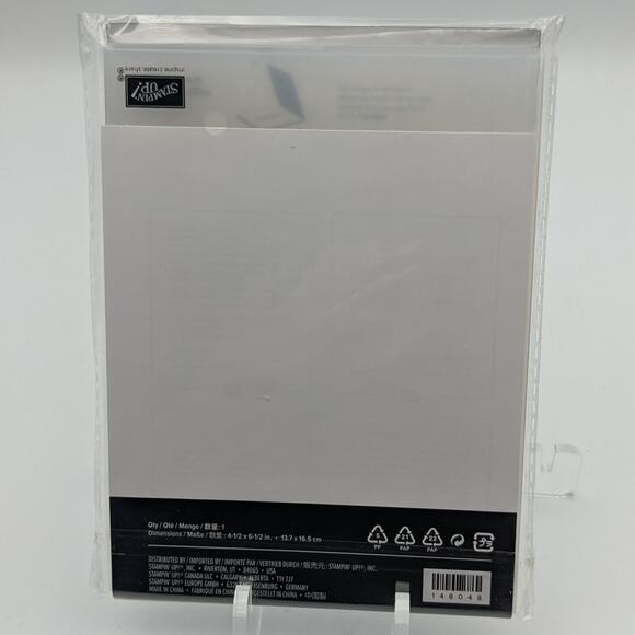 Stampin Up Sizzix Big Shot Embossing Folder LOVELY FLORAL 148048 DIY Cardmaking - Picture 2 of 2